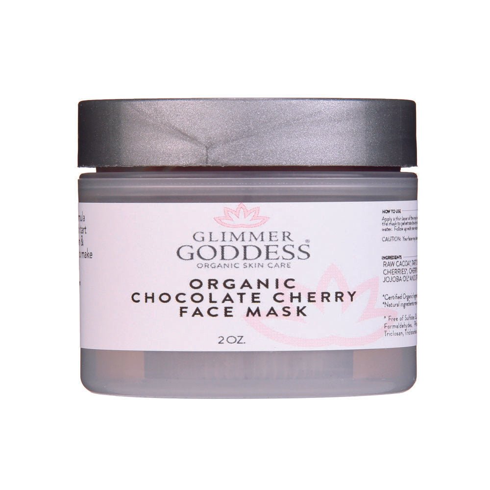 Masque visage anti-âge bio chocolat cerise